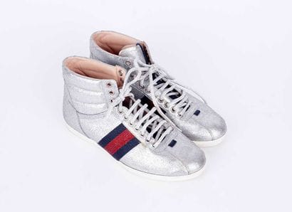 GUCCI
Baskets Gucci Ace montantes en cuir...