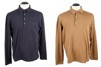 HUGO BOSS
Deux polos à manches longues, l'un...