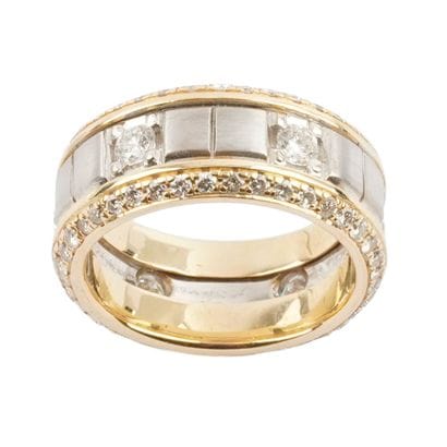 OR 14K, DIAMANTS / 14K GOLD, DIAMONDS
Bague...