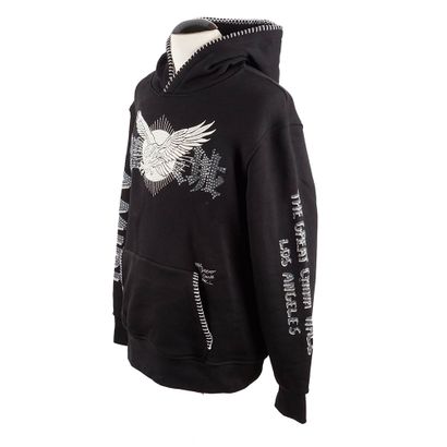 AMIRI
Cotton ouaté à capuche (hoodie) noir...