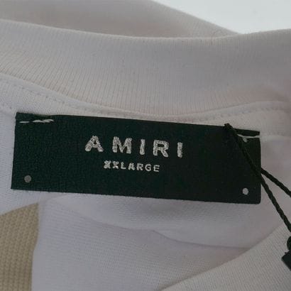 AMIRI
T-shirt blanc avec logotype ton sur...