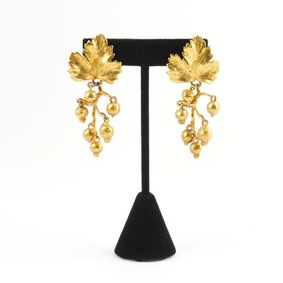 CLAUDE LALANNE (1925-2019)
Boucles d'oreilles...