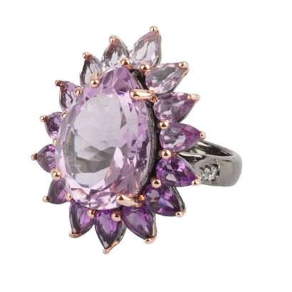 AMÉTHYSTE, ARGENT / AMETHYST
Bague en argent...