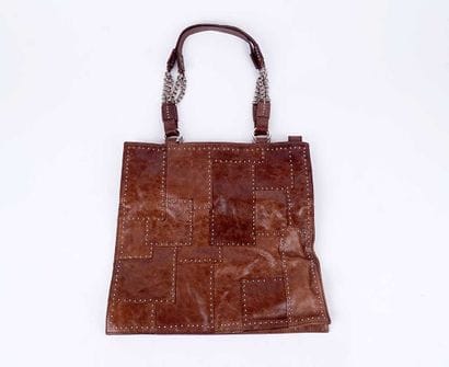 APOSTROPHE
Sac Apostrophe en cuir marron,...