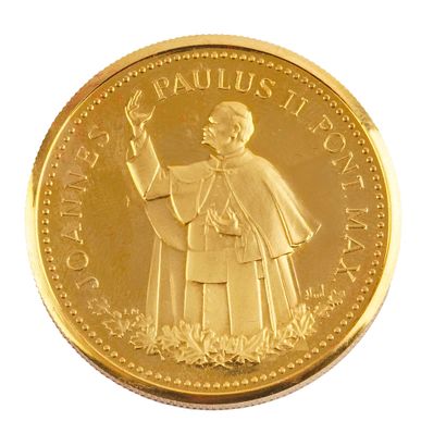 JEAN -PAUL 1984
Une médaille commémorative...