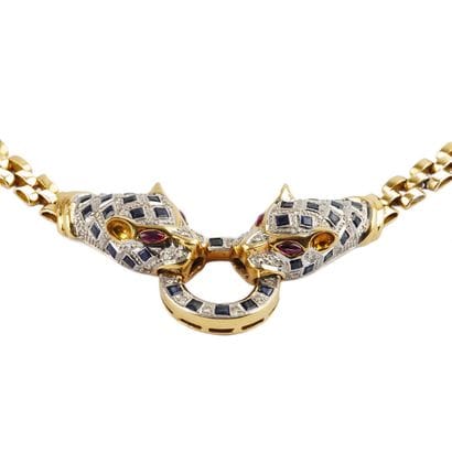 DANS LE GOÛT DE CARTIER PANTHÈRE
Collier...