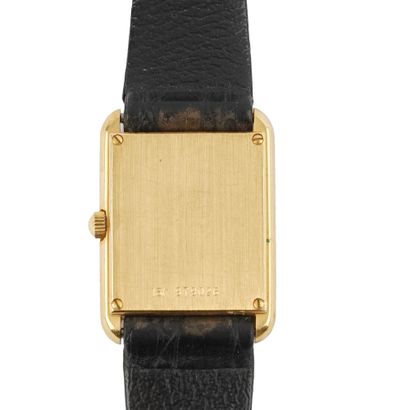 BUCHERER
Montre Bucherer, boîtier rectangulaire...