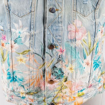 AMIRI
Veste à boutons en denim agrémentée...