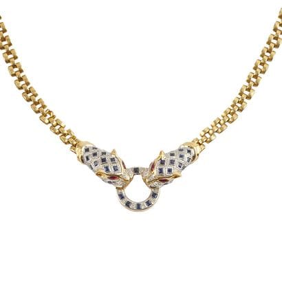 DANS LE GOÛT DE CARTIER PANTHÈRE
Collier...