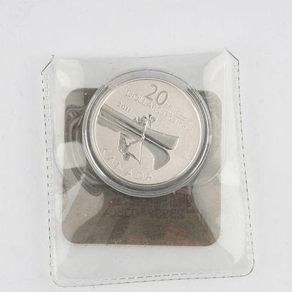 20$ CANADA / 0.999 SILVER
Lot de 3 pièces...