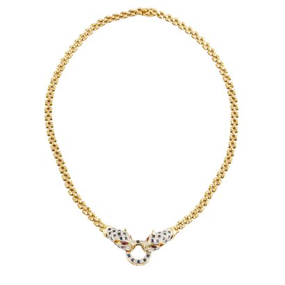 DANS LE GOÛT DE CARTIER PANTHÈRE
Collier...
