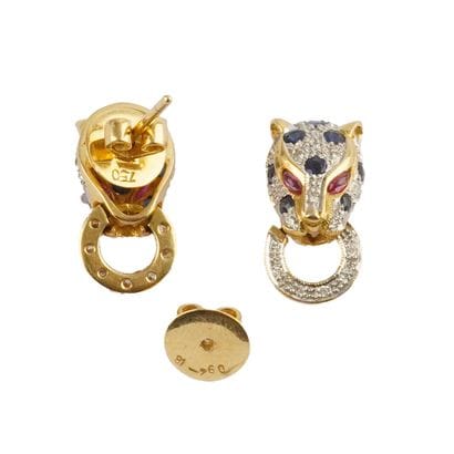 DANS LE GOÛT DE CARTIER PANTHÈRE
Boucles...