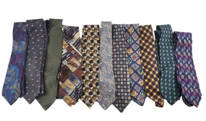 CRAVATES / TIES
Lot de cravates de marques:...