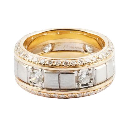 OR 14K, DIAMANTS / 14K GOLD, DIAMONDS
Bague...