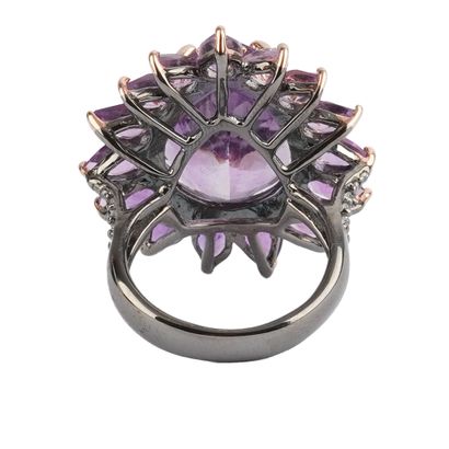 AMÉTHYSTE, ARGENT / AMETHYST
Bague en argent...
