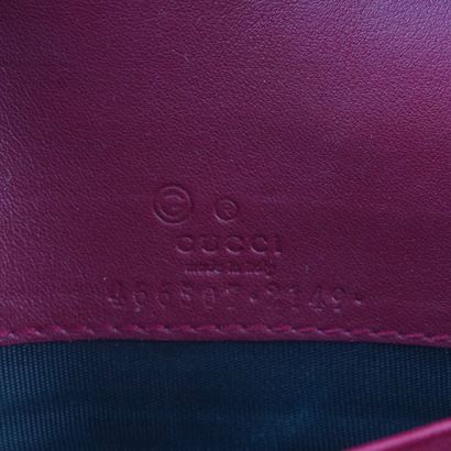GUCCI
Gucci Guccissima burgundy leather shoulder...