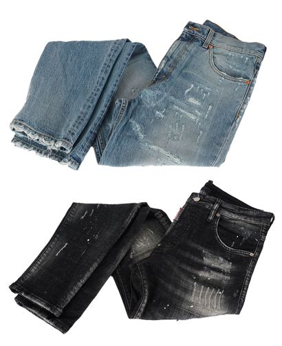 DSQUARED2, Milan
Jeans noir déchirés
Taille...