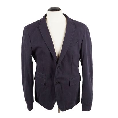 HUGO BOSS 
Veste de tailleur noire en tissu,...
