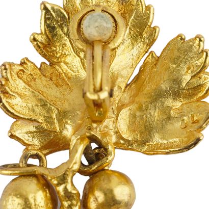 CLAUDE LALANNE (1925-2019)
Boucles d'oreilles...