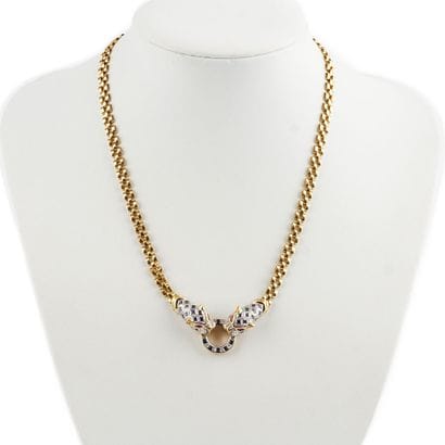 DANS LE GOÛT DE CARTIER PANTHÈRE
Collier...