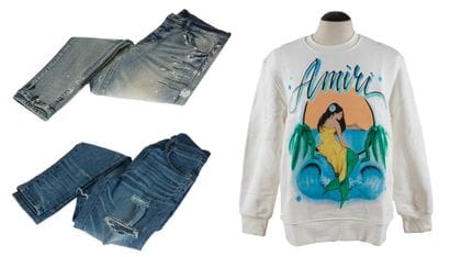 AMIRI
Jeans avec peinture
Taille 34
Jeans
Taille...