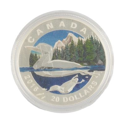 20$ CANADA 2016 / 0.999 SILVER
Une pièce...