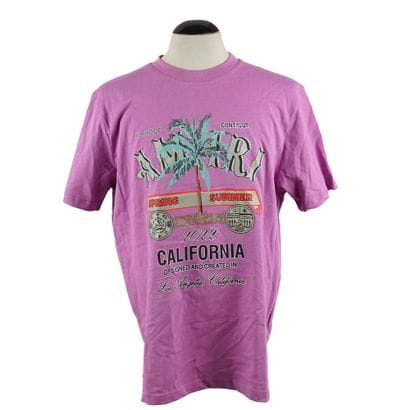AMIRI
T-shirt violet avec logotype et dessins...