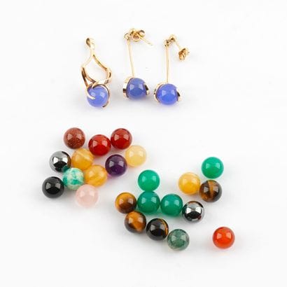 OR 14K, GEMMES / 14K GOLD, GEMS
Ensemble...