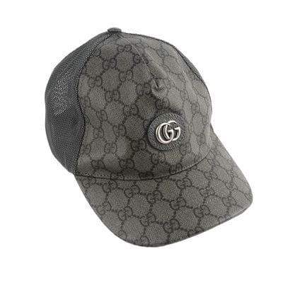 GUCCI
Casquette gris graphique monogrammée...