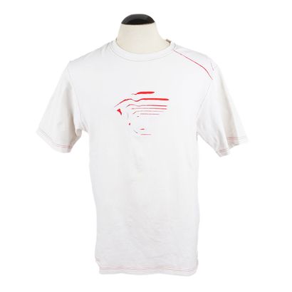 VERSACE
T-shirt blanc au motif de déchirures...