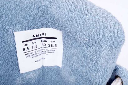 AMIRI
Baskets MA-1 en cuir et maille blancs...