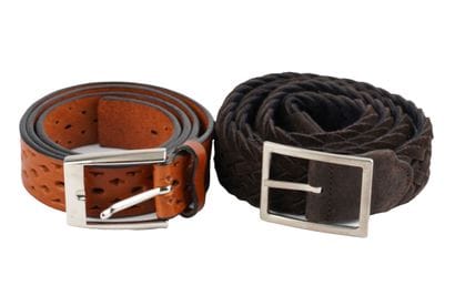 CEINTURES/BELTS
Ceinture Scappino en suède...