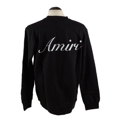 AMIRI
Chandail en cotton ouaté noir
Taille...