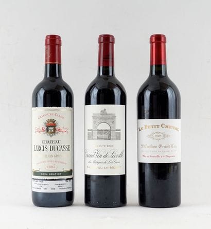 Château Larcis Ducasse 2005, Château Léoville...