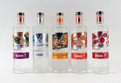 Distillerie 3 Lacs vodka arômatisée au fruit...