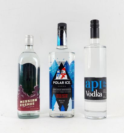 Spiritueux Alpha Tango Mission Kosmos vodka...