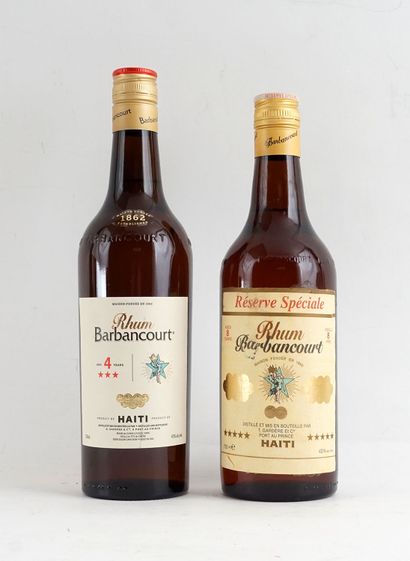 Rhum Barbancourt 4 ans d'âge - Trois étoiles
Niveau...