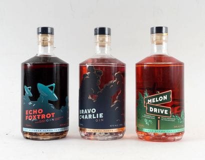 Spiritueux Alpha Tango Echo Foxtrot gin framboise...