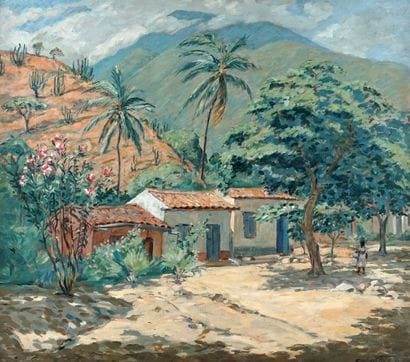 OTERO, Carlos (1888-1977)
Untitled - Tropical...
