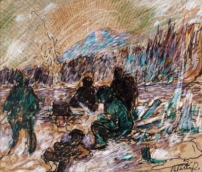 RICHARD, René Jean (1895-1982)
Untitled -...