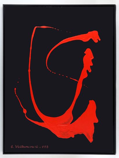 VAILLANCOURT, Armand (1929-)
Untitled - Red...