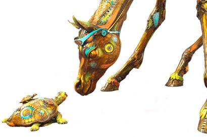 LOPEZ, Nano (1955-)
“Curioso”
Polychrome...