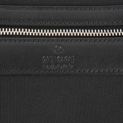 GUCCI
Gucci briefcase in black canvas and...