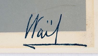 DE STAËL, Nicolas (1914-1955) 
Le Phare (1952)
Lithograph
Signed...