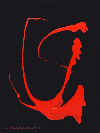 VAILLANCOURT, Armand (1929-)
Untitled - Red...