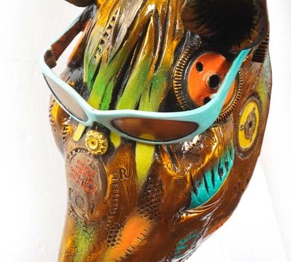 LOPEZ, Nano (1955-)
“Curioso”
Polychrome...