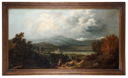 HUDSON RIVER SCHOOL (19th c.)
Untitled -...