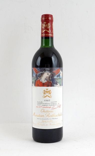 Château Mouton Rothschild 1985 - 1 boute...