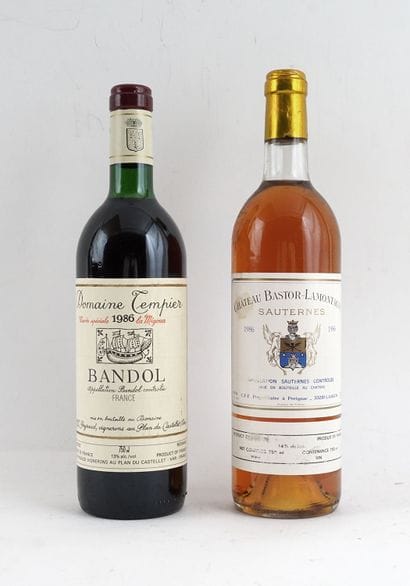 Bandol Cuvée Spéciale La Migoua 1986 Château...