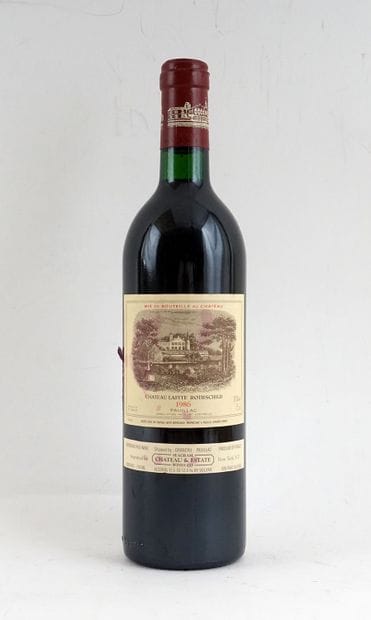 Château Lafite Rothschild 1986 - 1 boute...
